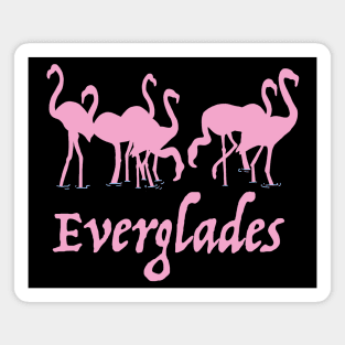 Everglades Flamingos Magnet